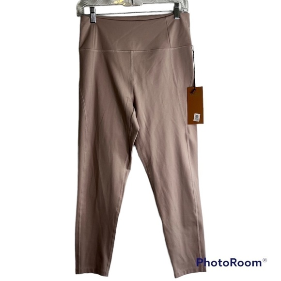 NEW GIRLFRIEND COLLECTIVE NWT High Waist 7/8 Leggings In Quartz Size L - Picture 2 of 7